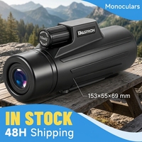 Telescopio Óptico HD Negro MC 10x42, Telescopio Monocular de Nuevo Diseño al por Mayor para Astronomía, Observación de Aves, Caza y Viajes