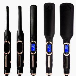 Plancha de pelo 3 en 1 con Logo personalizado, Planchas Para Cabello portátil, plancha plana, Max 230C - Product Image 1