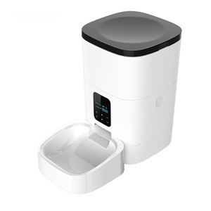 Distributeur automatique <span class=keywords><strong>de</strong></span> nourriture pour chats adultes et <span class=keywords><strong>chatons</strong></span>, 6L, programmable, silencieux, anti-étouffement, facile à nettoyer, sans BPA, en plastique - Product Image 2