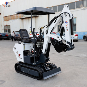 Yaweh çin yeni fiyat 0.8ton 1.5ton 1 ton 3.5 ton 2 ton kazma kepçeleri bir mini küçük ekskavatör kazıcılar diggers fiyatları çin - Product Image 3