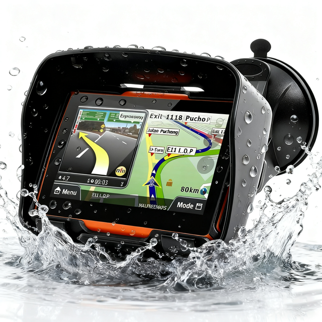4.3 Inch Waterproof IP67 GPS Navigator for Motorcycles