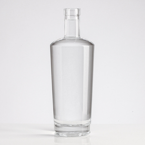 Tapa de corcho vacía de 750ml botella de <span class=keywords><strong>licor</strong></span> de vidrio cuadrado botella de <span class=keywords><strong>vodka</strong></span> - Product Image 2
