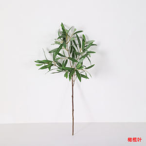 70cm/100CM/120CM Branches D'olivier Artificielles Plantes Usine En Gros Oliviers Plantes D'intérieur Artificielles Feuilles D'olivier - Product Image 6