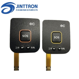 Một Nút Tactile Bàn Phím 1X5 Phím Matrix Kim Loại Dome Chuyển Màng Bàn Phím Nhà Cung Cấp - Product Image 2