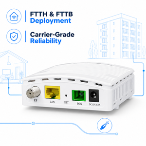 Hot Selling Mini Micro 1GE XPON <b>Router</b> HGU Single Port Gigabit Ethernet LAN Fiber Optical FTTH CATV Modem - Product Image 2