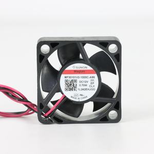 Ventilateur axial de refroidissement SUNON MF30101V2-1000C-A99 électrique 30x30x10mm 12VDC 32mA 0.70W 8600RPM 4.6CFM à roulement à billes pour armoire et onduleur - Product Image 1