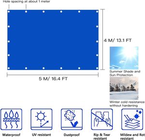 Nhà Máy Cửa Hàng Chất Lượng Cao PVC Nhựa Thoáng Khí Bạt Chống Thấm Nước Cho Nước Lưu Trữ - Product Image 5