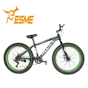 Bicicletta Fat Bike in Acciaio con Ruote in Lega, Pneumatici Grandi 26x4.0, Economica, OEM, per Uomo e Ragazzi (22 Anni) - Product Image 2