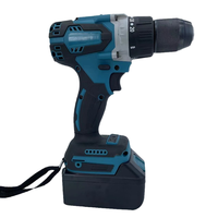 Perceuse à percussion sans fil 3-en-1 21V, outils électriques domestiques DIY, moteur sans balais 80N.m 2.5Ah pour perçage et vissage