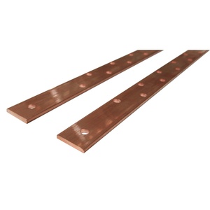 חלקי מבנה ממתכת יריעת פח איכותית, עיבוד חלקי מתכת, פס נחושת מוליך לתיבת חיבורים - Product Image 2