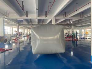 Boyas flotantes de cilindro inflable de grado comercial, tanques de agua cuadrados flexibles, bolsa de almacenamiento de biogás, globo digestor de biogás - Product Image 4