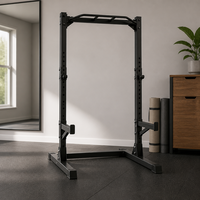 Barre de traction multifonctionnelle Zoshine en acier, équipement de fitness réglable, antidérapant, station d'exercice à domicile pour un entraînement complet du corps