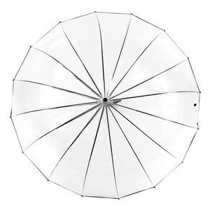 <span class=keywords><strong>Parapluie</strong></span> transparent à bulles coupe-vent à 16 baleines en POE avec poignée droite pour mariages et événements en plein air - Product Image 5
