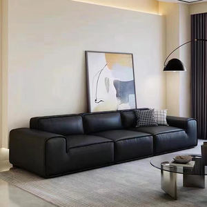 Canapé d'angle sur mesure de style italien avec méridienne et garnissage en plumes pour la maison - Product Image 1