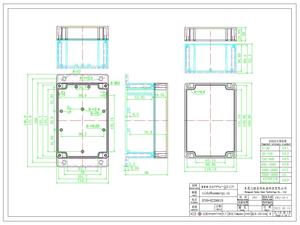SM2-18-1:160*110 * 90MM Ip65プラスチック防水電気ジャンクションボックス防水プラスチックジャンクションボックス - Product Image 4
