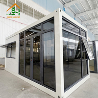 Maison préfabriquée modulaire moderne en conteneur, imperméable, ignifuge, durable, pour bureau, hôtel, centre commercial, boutique