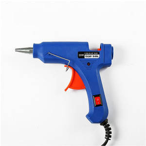 Pistolet à colle chaude haute température 20W pour usage industriel, compatible avec les modèles d'avions SU27 de 7 mm, équipé d'un interrupteur - Product Image 1