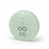 Spray nettoyant pour lunettes personnalisé imprimé, 30 ml, avec flacon rond, spray nettoyant pour écran et lentilles