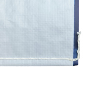 Sacs d'alimentation pour poulets personnalisés en usine sacs d'alimentation pour animaux sac tissé en plastique à bas prix de 50kg