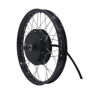 Kit de Motor QS Motor QS205 3000W 50H V3TI para Scooter con Llanta Trasera de 17x1.6 Pulgadas y Llanta Delantera de 19x1.6 Pulgadas - Product Image 1