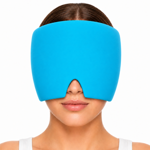 Gorra de Gel Frío <span class=keywords><strong>para</strong></span> Alivio de la Migraña, Terapia de Frío, Gorro de Hielo <span class=keywords><strong>para</strong></span> Alivio de Dolores de Cabeza, Suave y <span class=keywords><strong>El</strong></span>ástico, Cobertura 360°, Fabricante Líder, Embalaje OEM ODM - Product Image 1