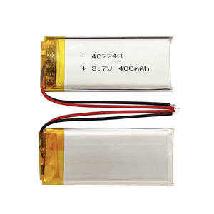 402248 <span class=keywords><strong>3</strong></span>.7V 400毫安时可充电锂聚合物电池LP402248锂聚合物电池 - Product Image 2