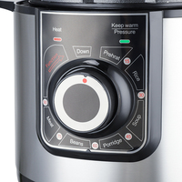 Panci Presto Multifungsi 6-in-1 Aluminium Alloy Grosir Pabrik, Kontrol Satu Tombol Mudah, Listrik Rumah Tangga CB