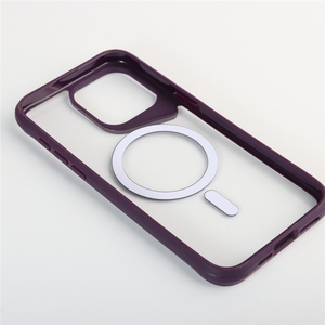 Funda Protectora para Cámara con Anillo Magnético de Acrílico TPU, Carcasa Trasera Mate Transparente para <span class=keywords><strong>iPhone</strong></span> 11 12 <span class=keywords><strong>13</strong></span> 14 15 <span class=keywords><strong>Pro</strong></span> Plus - Product Image 6