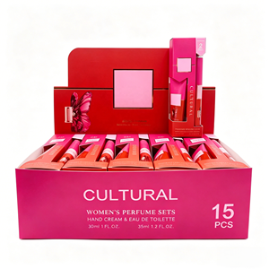 Set di <span class=keywords><strong>Profumo</strong></span> Floreale Liquido da Viaggio 35ml e Lozione Corpo <span class=keywords><strong>Mini</strong></span> 30ml per Uso Quotidiano Femminile a Lunga Durata - Product Image 3