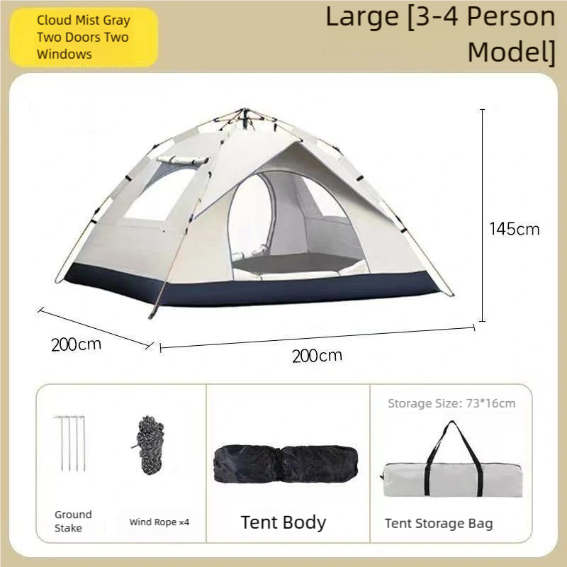 Sand Gold [Two Doors Two Windows for 3-4People]