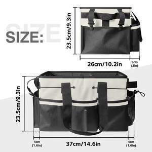 <b>Cleaning</b> <b>Caddy</b> Organizer With Multiple Pockets And Handles For Indoor Use - Product Image 4
