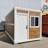 Petites maisons préfabriquées Maison de conteneur pliable de luxe pour location de vacances ou unités de villégiature