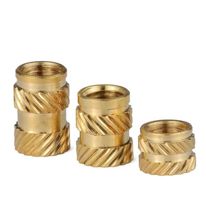 Brass có khía <span class=keywords><strong>Threaded</strong></span> hot melt chèn Nuts cho máy tính xách tay trường hợp M6 M8 M10 - Product Image 4