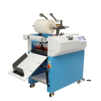 Laminateur à rouleaux chaud industriel de qualité professionnelle, entièrement automatique, à alimentation automatique, à haute vitesse, numérique, FA-390