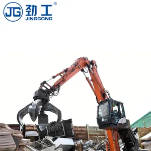 China Jinggong Nova Máquina de manuseio de materiais para manuseio de sucata de metal frete grátis