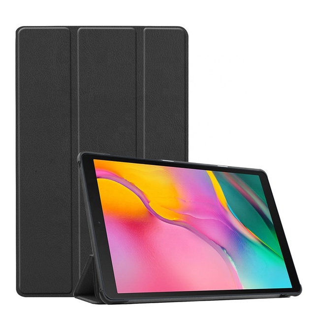Shockproof Smart Tri-fold Stand PU Leather Folio Tablet Case Cover for Samsung Galaxy Tab a 10.1