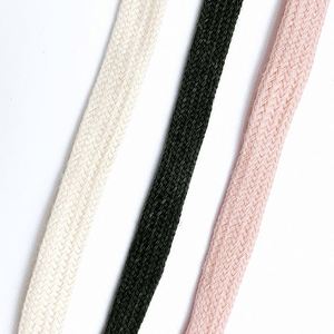 Cordones Clásicos Retro de Lona Plana de 8mm de Ancho, Doble Trenzado, Gruesos, para Zapatos Deportivos Casuales Unisex, Cordones Sólidos para Zapatillas - Product Image 3