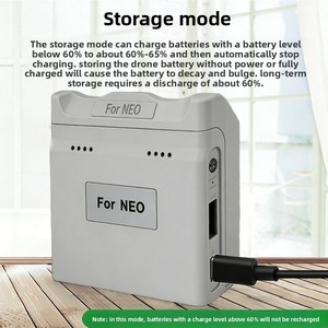 Accessoires pour chargeur de batterie d'hélicoptère portable, charge bidirectionnelle, éclairage LED, sortie 8.6V/5A, fabriqué en Chine, boîte couleur - Product Image 1