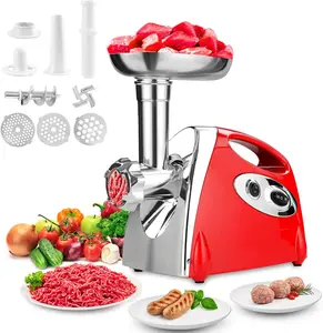 Best seller price Electric Silent working Sausage used With Tomato Attachment Meat Grinder