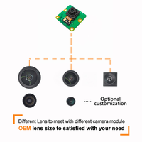 Module de caméra MIPI IMX708 12MP à mise au point fixe pour Raspberry Pi avec carte adaptateur PCB pour intégration OEM Raspberry Pi Camera V1 V2 V3