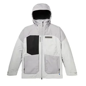 Профессиональная 3-слойная техническая Лыжная куртка зимняя водонепроницаемая дышащая куртка для сноуборда жесткая куртка