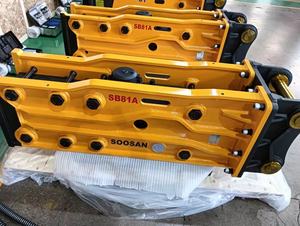 Cuerpo Principal de Martillo Hidráulico SOOSAN SB81A Tipo Superior, Suministro Directo de Fábrica, Garantía de Un Año, Características Estándar Incluidas - Product Image 2