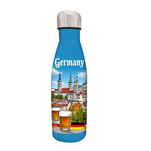 Logo personnalisé bouteille <span class=keywords><strong>d</strong></span>'<span class=keywords><strong>eau</strong></span> en acier inoxydable Deutsch voyage gobelet Souvenir château de Neuschwanstein bière tasse allemande - Product Image 1