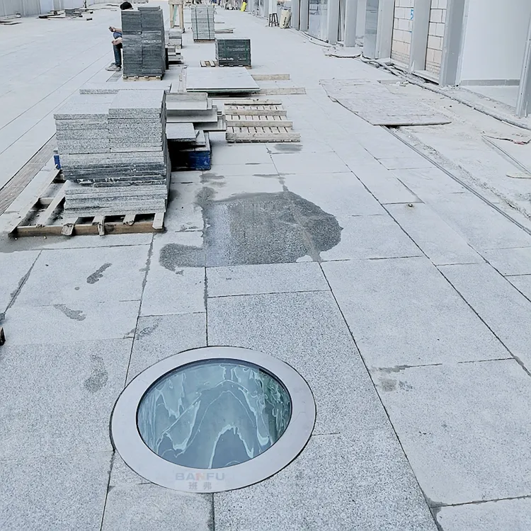 Geçirgen yürümek üzerinde düz zemin seviye düz cam boru şeklindeki tavan penceresi için ideal endüstriyel amaçlı