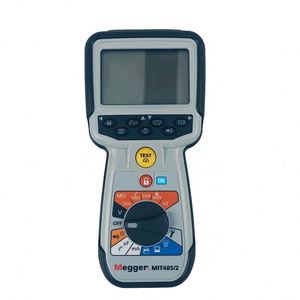 เครื่องทดสอบฉนวนแบบอนาล็อกดิจิตอล Megger MIT485/2 รุ่นพรีเมียม สำหรับโทรคมนาคม EN 50/100/250/500V สำหรับวัดและวิเคราะห์ฉนวนสายเคเบิล - Product Image 1