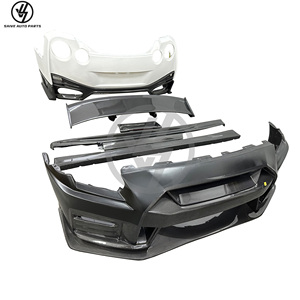 Nuevo Kit de Carrocería Estilo Nismo de Fibra de Carbono Parcial, 2008-2016, Parachoques, Alerón y Faldones Laterales con Acabado Brillante en Tejido Twill para R35 GT-R - Product Image 6