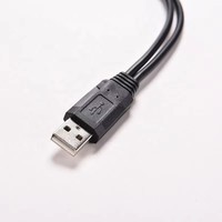 Cable Divisor en Y USB 2.0 de Yoosure, Macho a Doble USB Hembra, con Conductor de PVC y Cobre Estañado para Alimentación y Sincronización de Datos de Impresoras