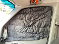 Couverture de fenêtre de Van magnétique en coton, couverture de fenêtre de camping-car magnétique thermique