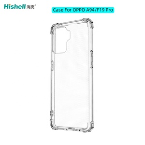 TPU souple Anti-jaune antichoc Transparent mince housse de téléphone portable pour <span class=keywords><strong>Oppo</strong></span> A94 <span class=keywords><strong>F19</strong></span> <span class=keywords><strong>Pro</strong></span> - Product Image 2