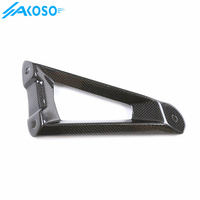 AKOSO 100% 3K Support de suspension de tuyau d'échappement en fibre de carbone pour BMW S1000RR 2019-2025